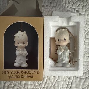 Charming Holiday Figurine - White